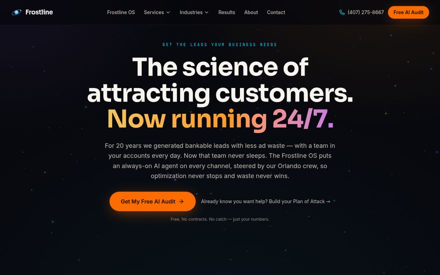 AI-Powered Lead Generation Agency (Orlando, Since 2004) screenshot