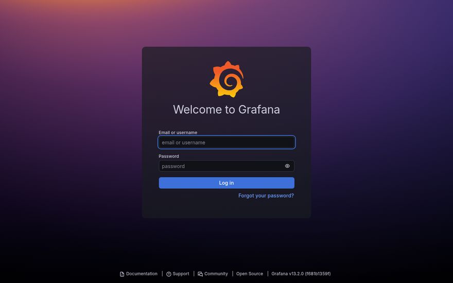 Grafana screenshot