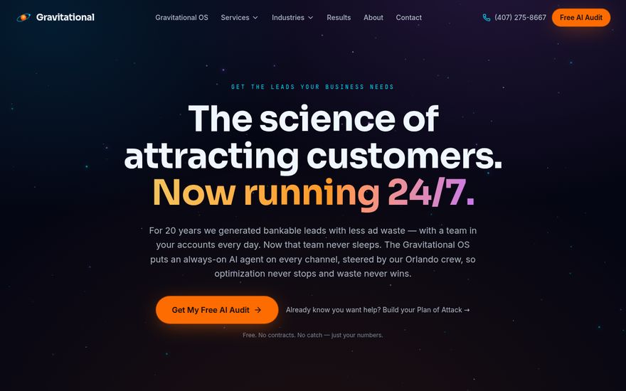 AI-Powered Lead Generation Agency (Orlando, Since 2004) screenshot
