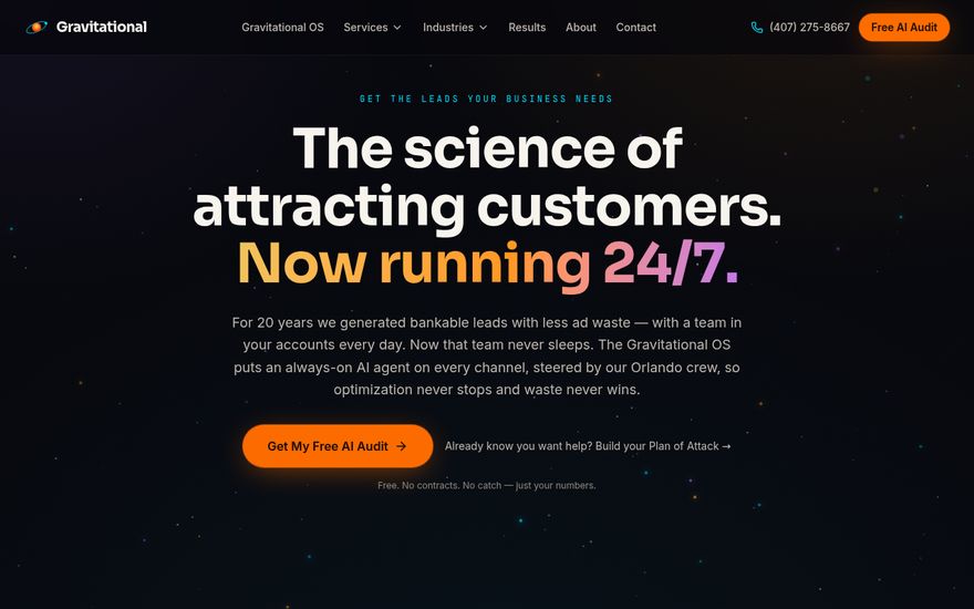 AI-Powered Lead Generation Agency (Orlando, Since 2004) screenshot