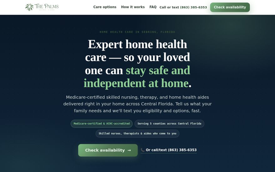 Palms Home Care screenshot