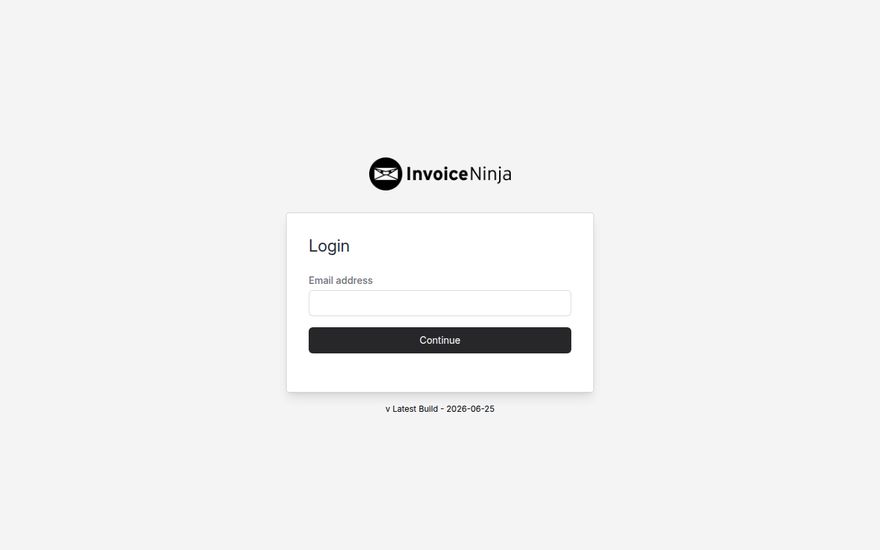 Invoice Ninja screenshot