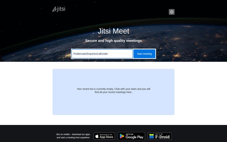 Jitsi Meet screenshot