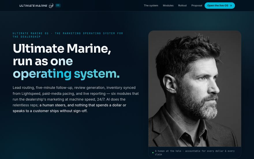 Ultimate Marine OS screenshot