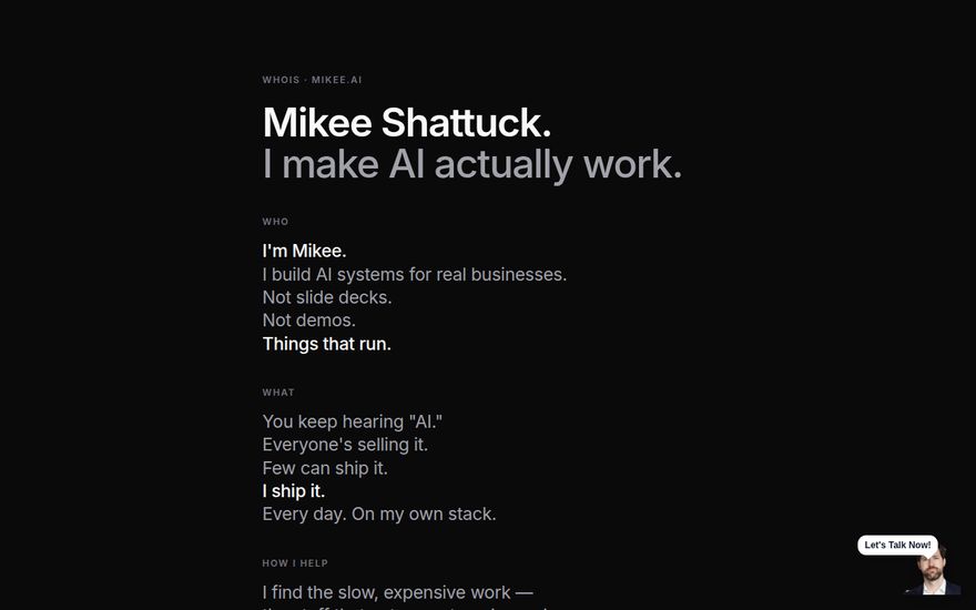 Mikee Shattuck screenshot